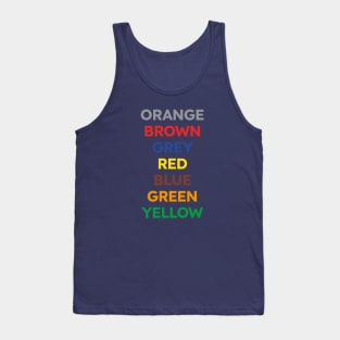 Stroop Effect Tank Top